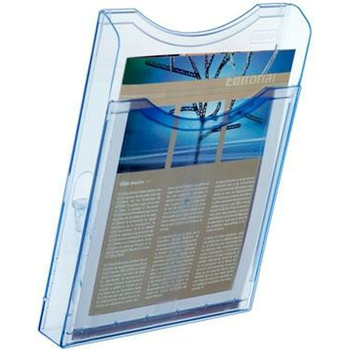 Bordsställ Archivo 2000 Archiplay Vägg Din A4 Transparent Blå - 2