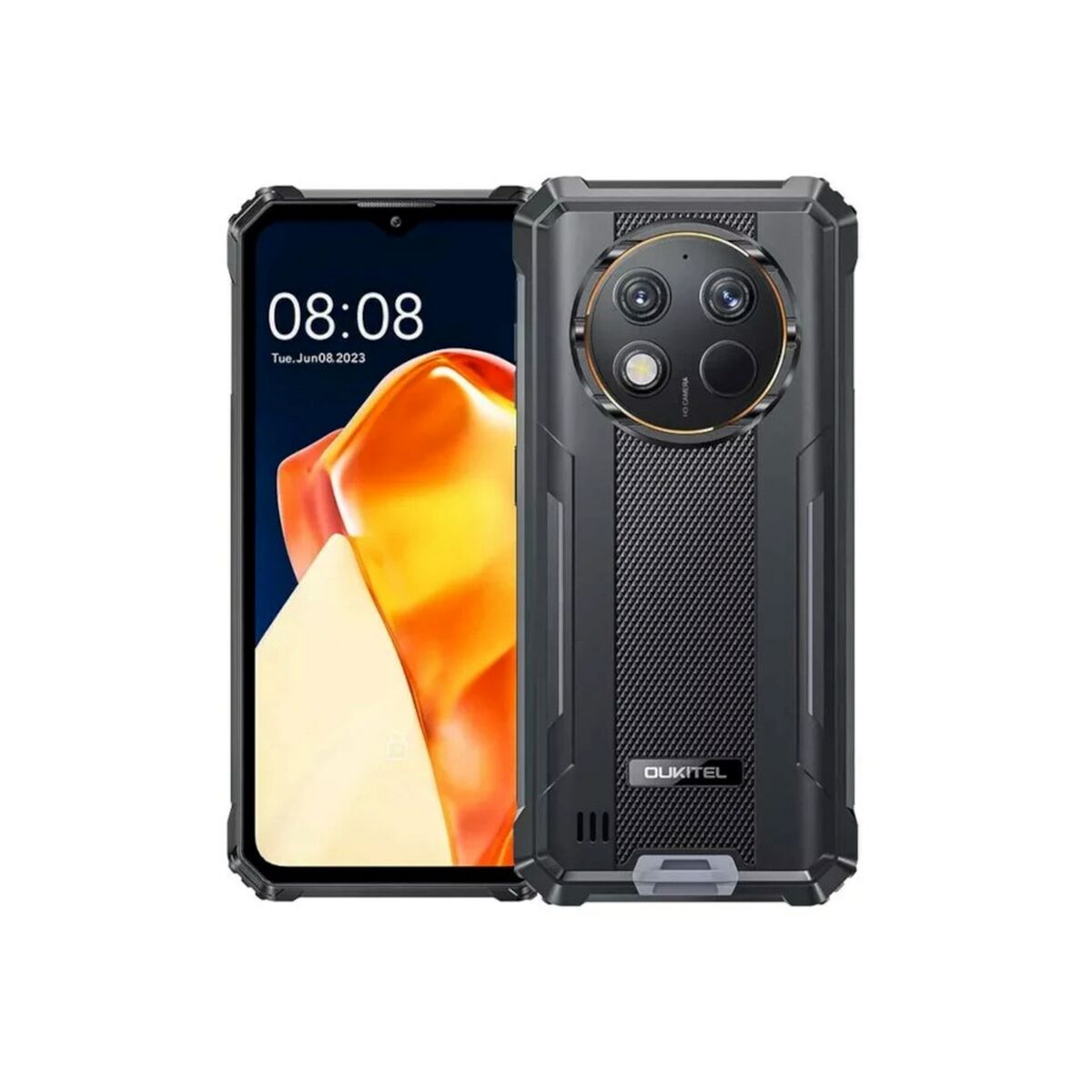 Smartphone Oukitel WP28S-BK/OL 6,52" UNISOC T606 4 GB RAM 128 GB Svart Orange