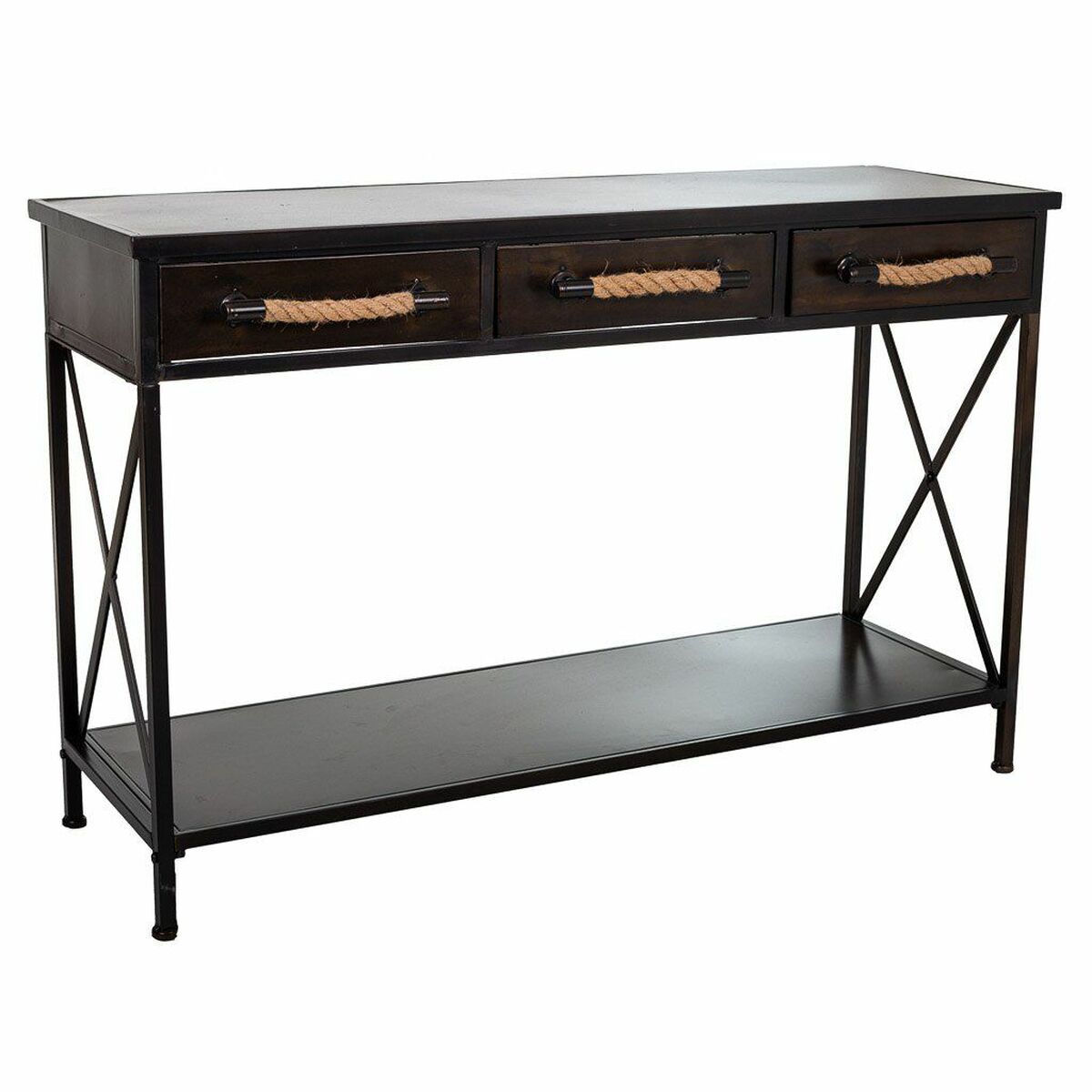 Mottagare Alexandra House Living Brun 42 x 81 x 125 cm