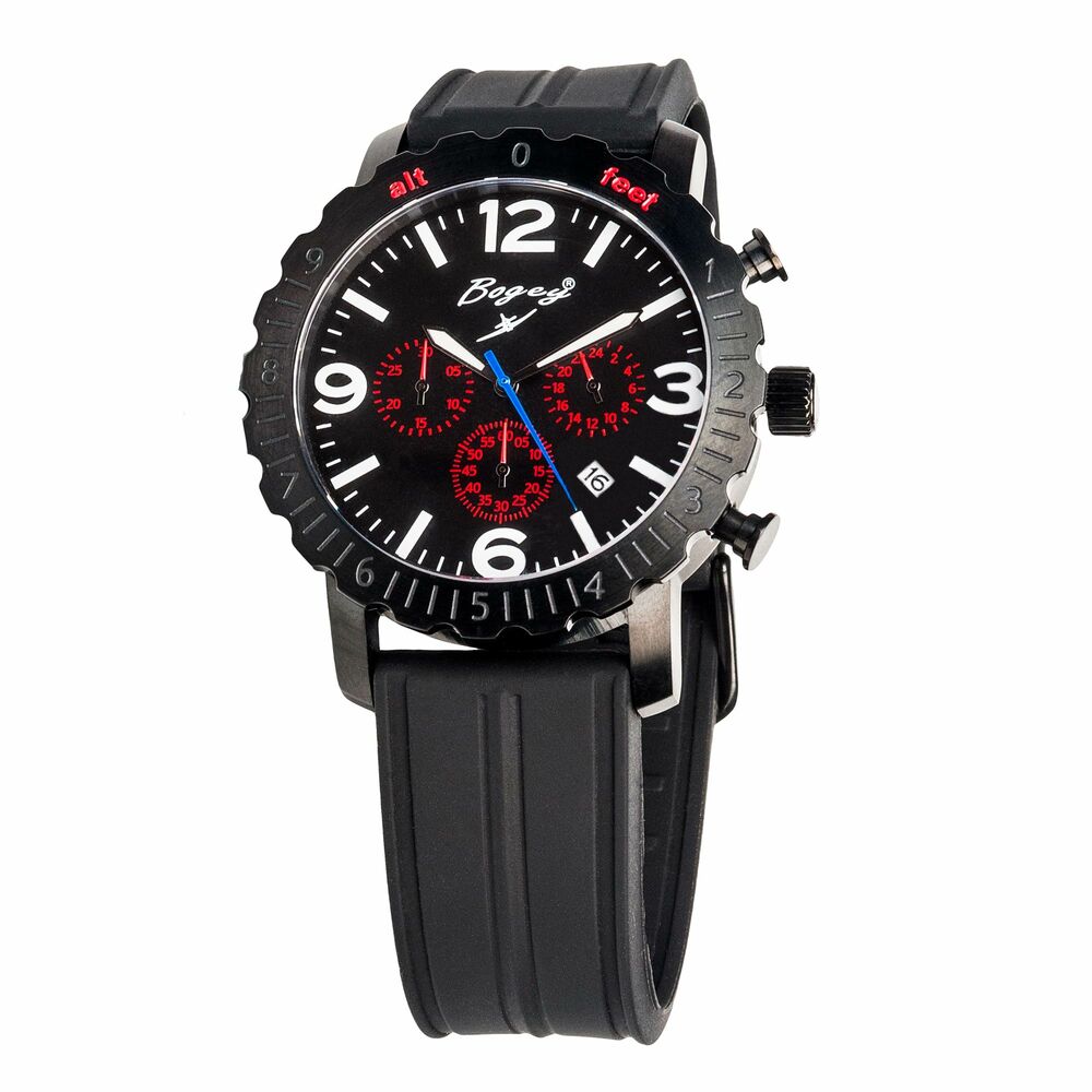 Herrklocka Bogey BSFS008RDBK (Ø 44 mm) - 7