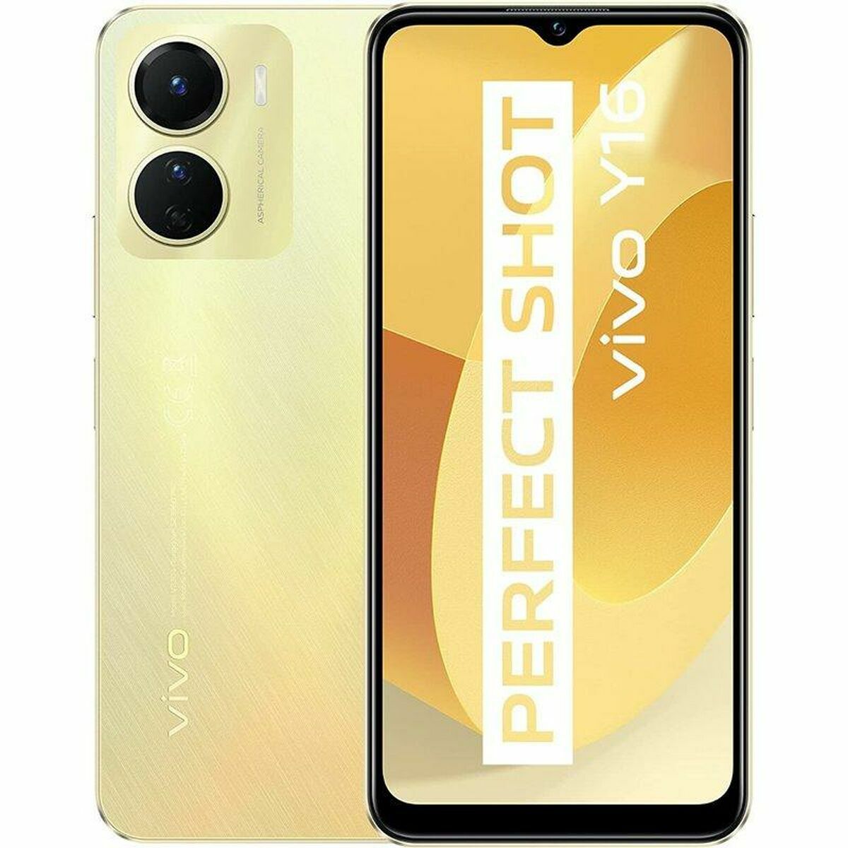 Smartphone Vivo Vivo Y16 6,35" Gyllene 4 GB RAM 6,5" 1 TB 128 GB - 4