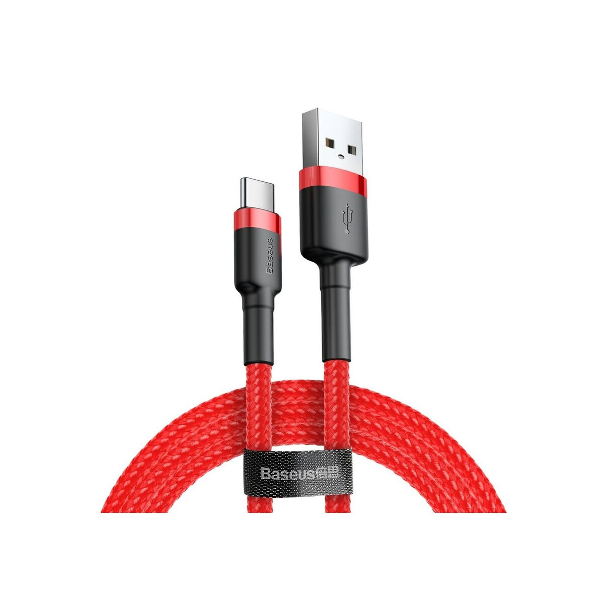 USB A till USB C Kabel Baseus CATKLF-A09 Röd 50 cm 0,5 m