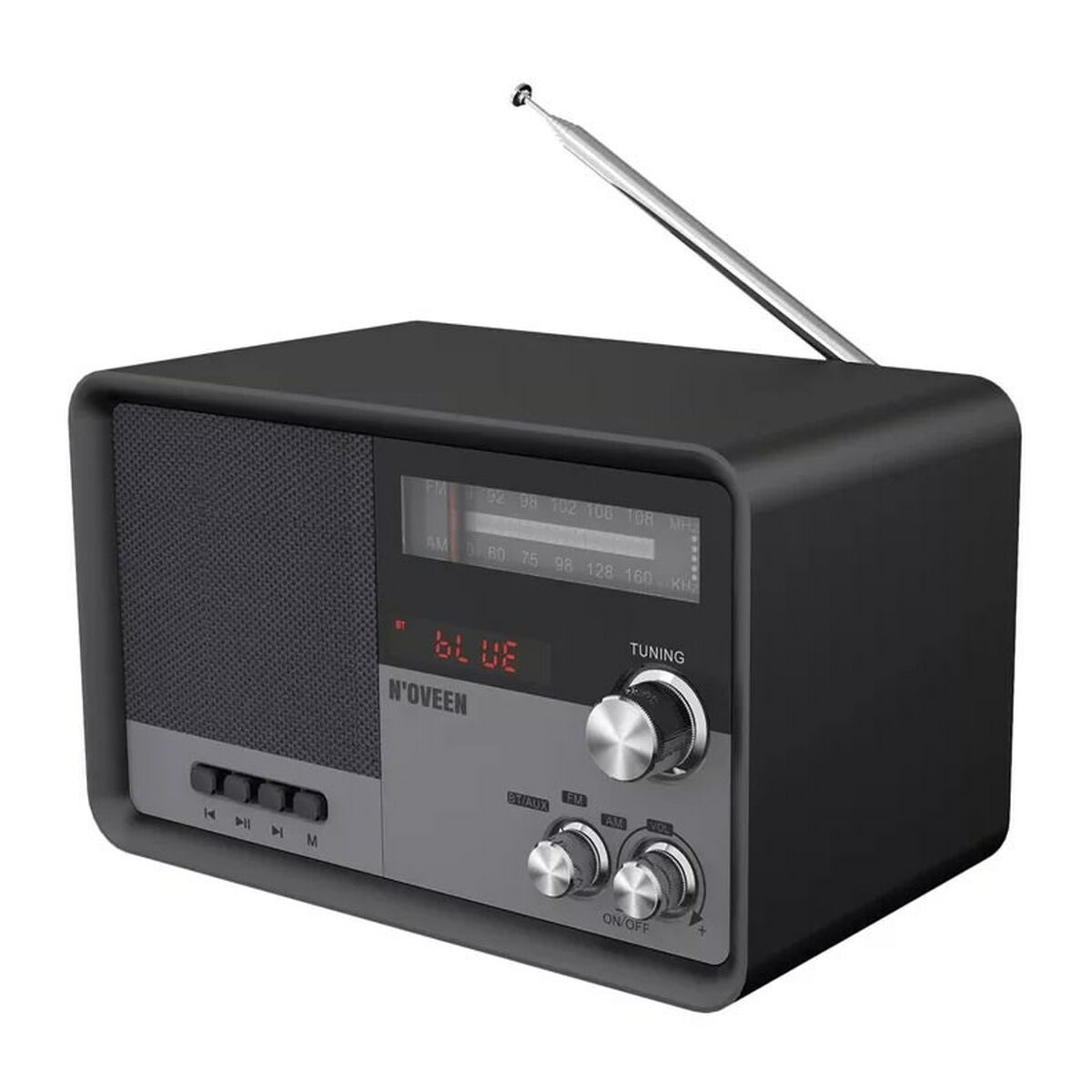 Radio N'oveen PR950 Svart