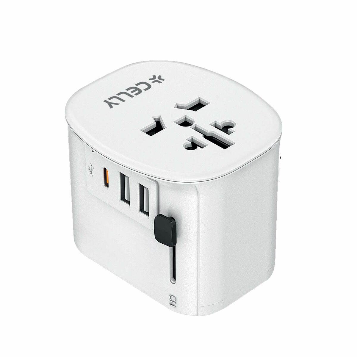 Väggladdare Celly MULTIPLUG30WWH 30 W