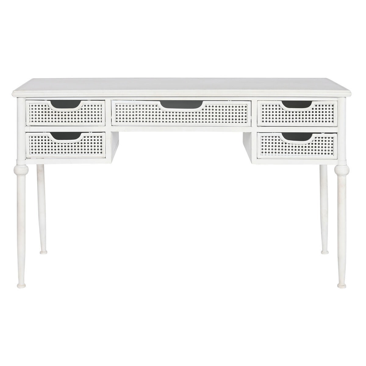Skrivbord Home ESPRIT Vit Metall 122 x 50 x 76 cm - 6
