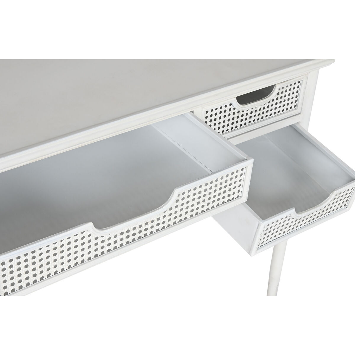 Skrivbord Home ESPRIT Vit Metall 122 x 50 x 76 cm - 3