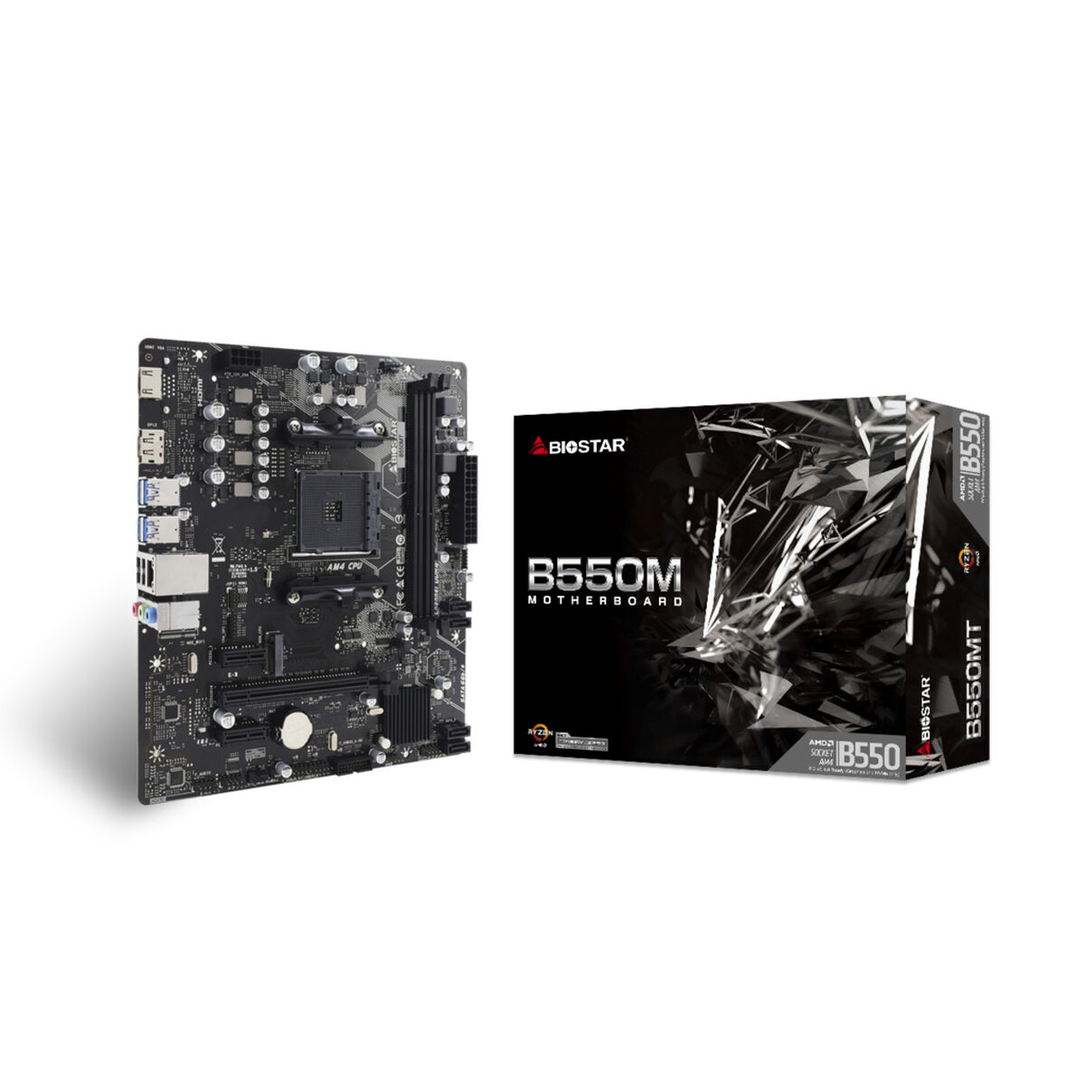 Moderkort Biostar B550MT AMD AM4 - 4