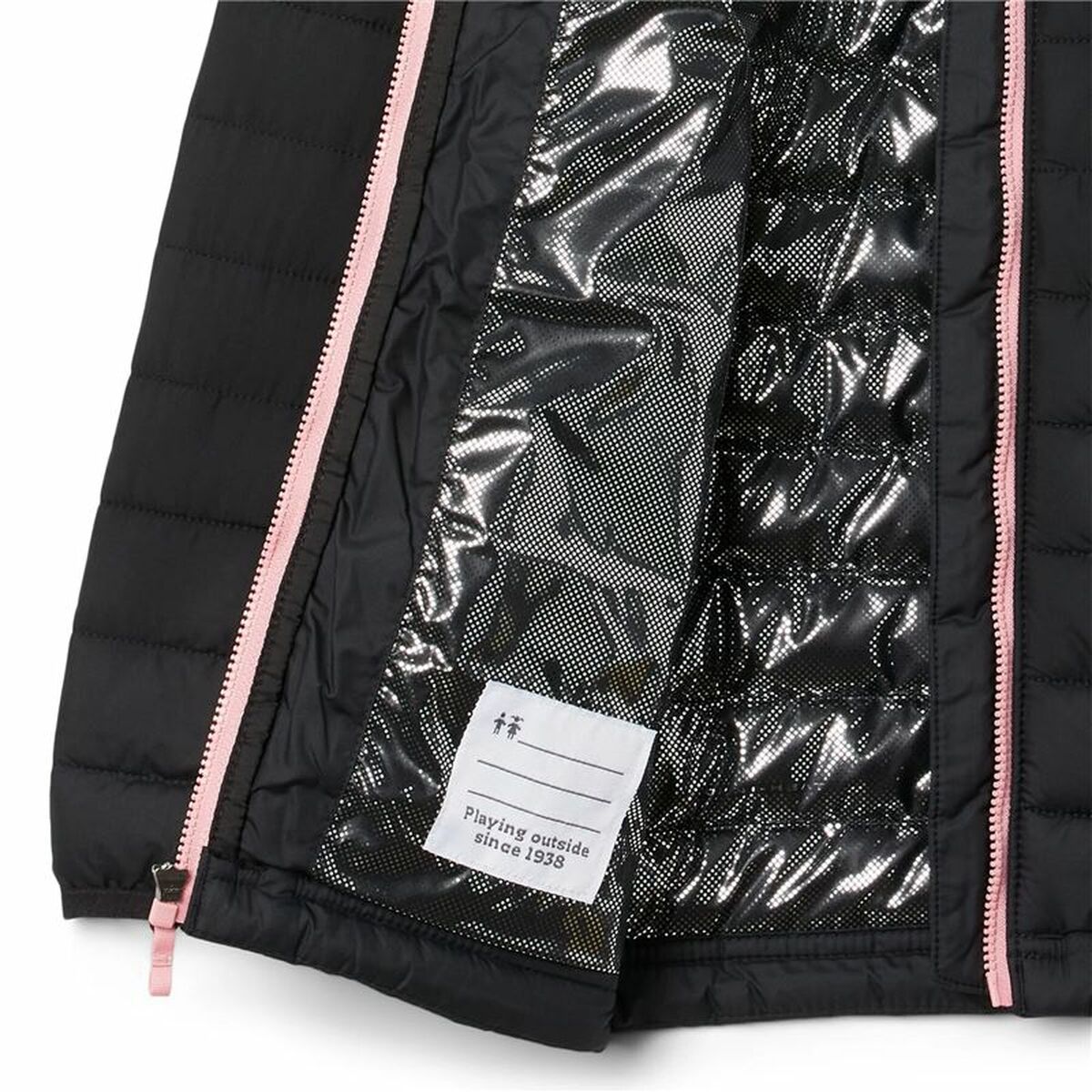 Sportjacka, Barn Columbia Powder Lite Svart - 3