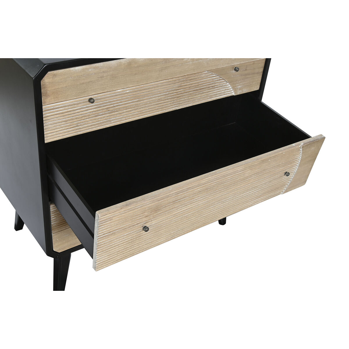 Byrå DKD Home Decor Svart Trä Modern (80 x 40 x 79,5 cm) - 4