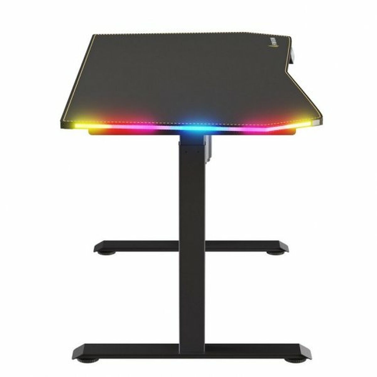 Skrivbord Gaming Forgeon Battleground 140 x 70 x 75 cm Svart - 4