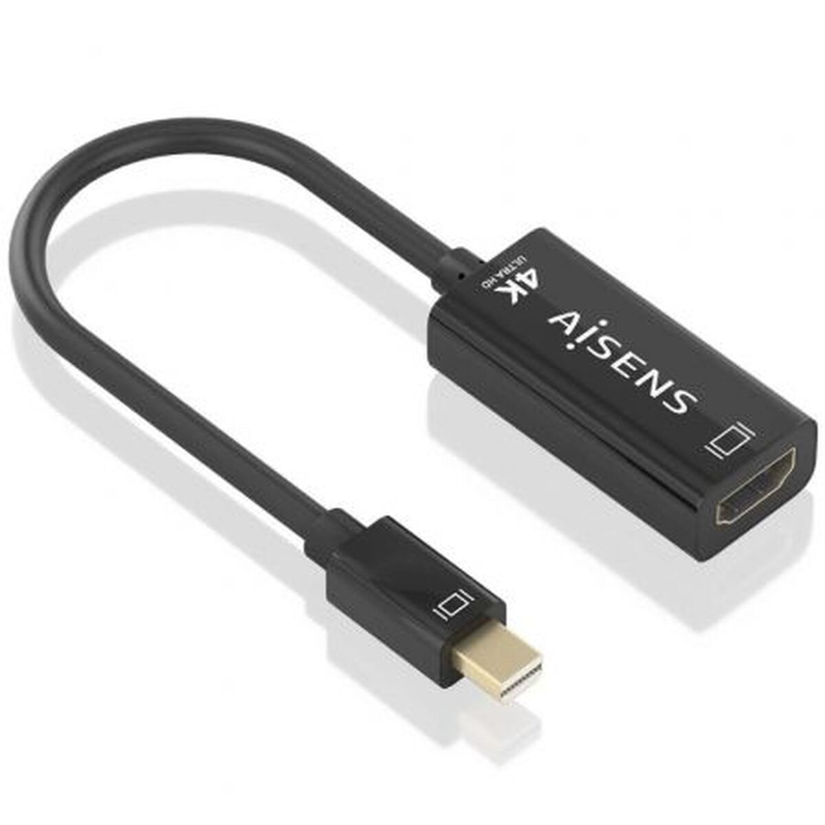 VGA Kabel Aisens A125-0904 Svart 15 cm