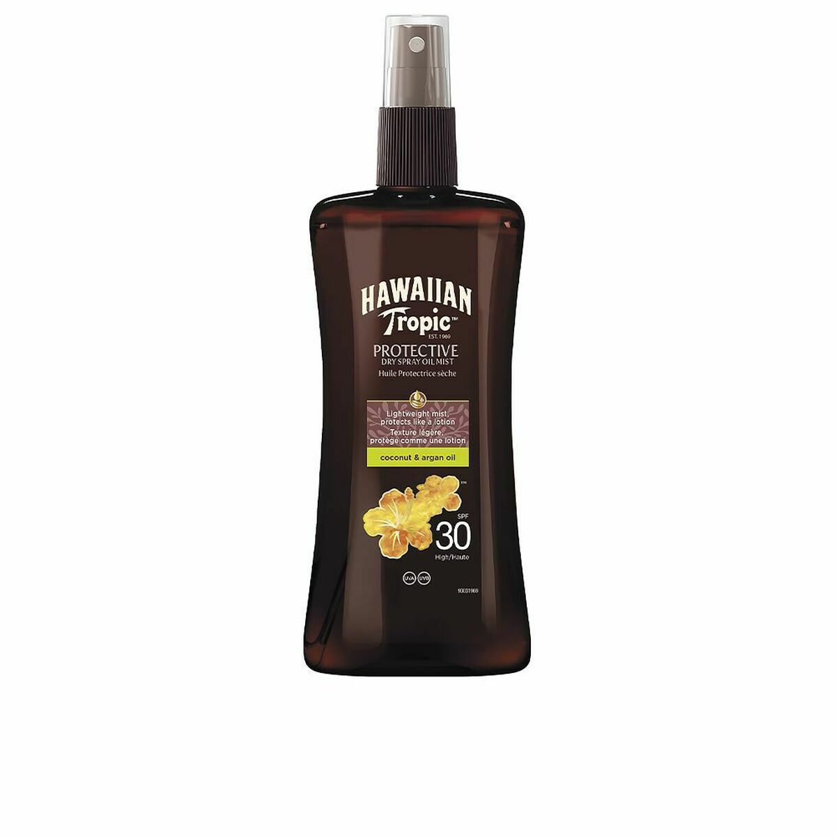 Solskyddsolja Hawaiian Tropic Y301765200 Spf 30 Kokosnöt Argan