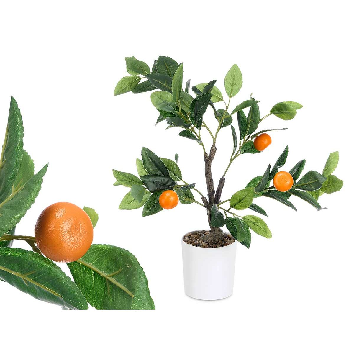 Dekorativ växt Ibergarden Skum Polyetylen Melamin 40 x 58 x 38 cm (6 antal) - 3