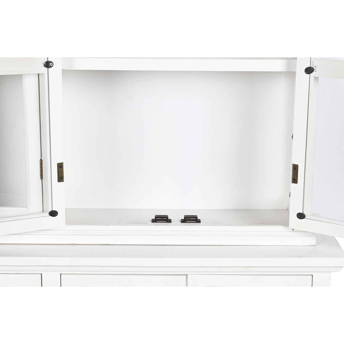 Visningsställ DKD Home Decor Trä Metall Glas Gran 129 x 33 x 212 cm - 5