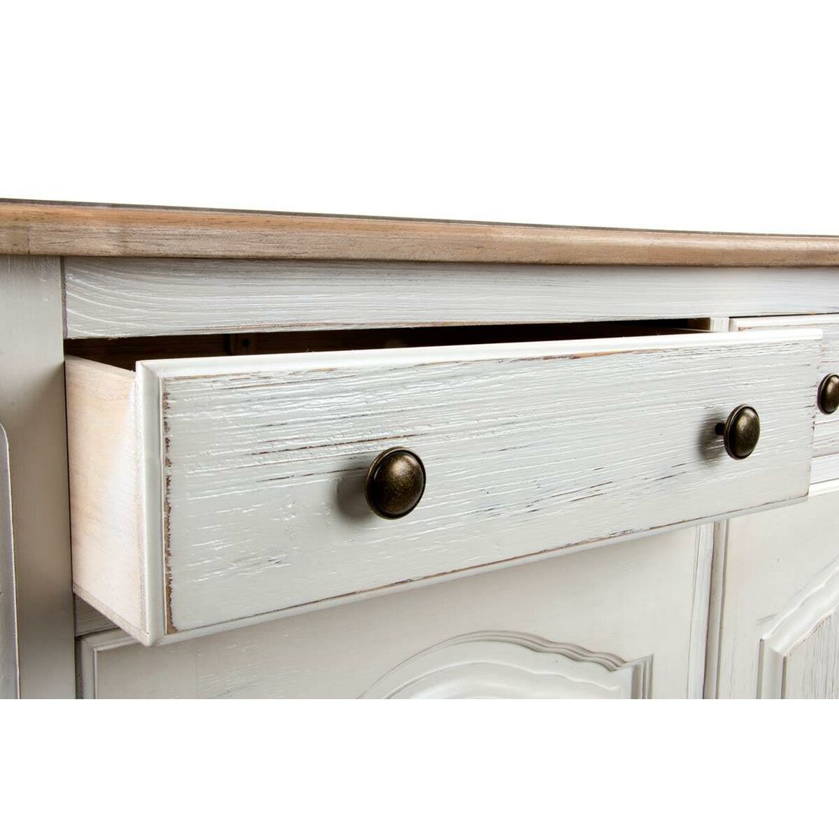 Visningsställ DKD Home Decor Trä Metall Glas Gran 129 x 33 x 212 cm - 6
