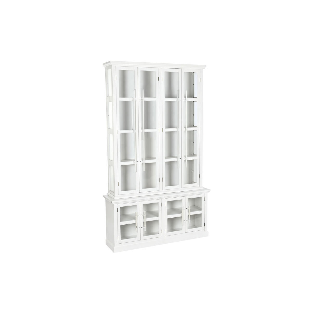 Visningsställ DKD Home Decor Trä Metall Glas Gran 129 x 33 x 212 cm