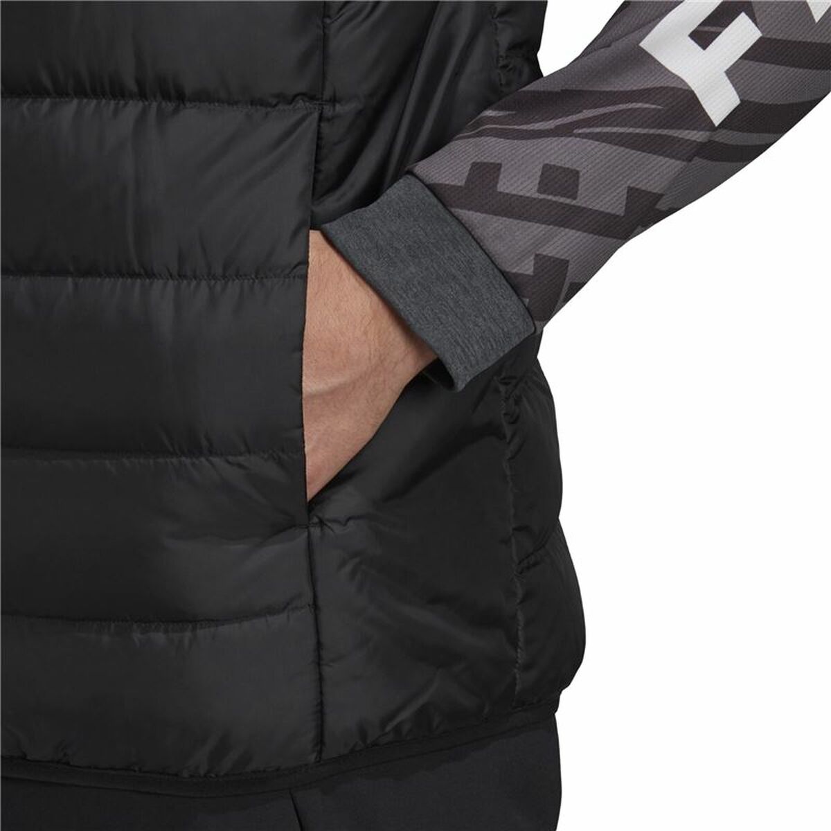 Träningsjacka Herr Adidas Svart (S) - 7