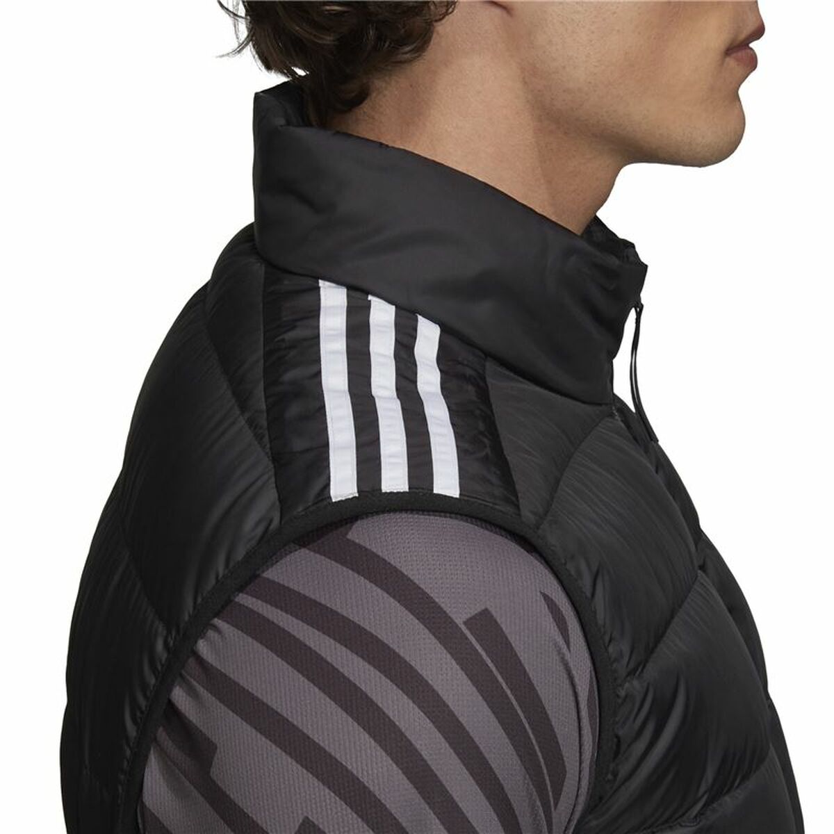 Träningsjacka Herr Adidas Svart (S) - 8