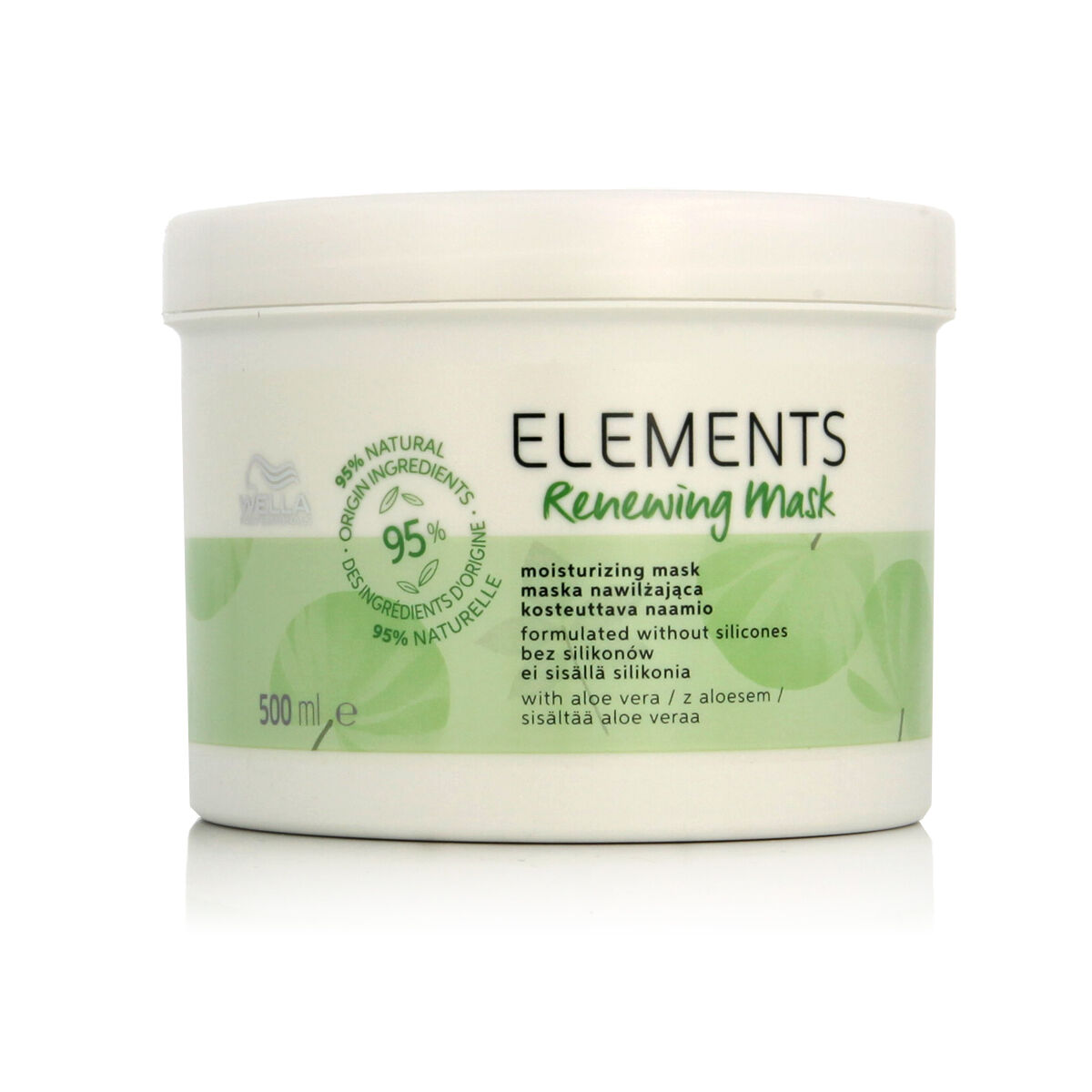 Fuktande ansiktsmask Wella Elements 500 ml