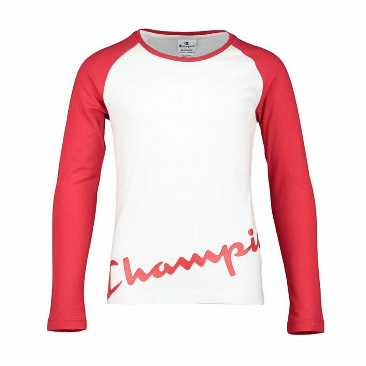 Långärmad t-shirt, Barn Champion Vit - 3
