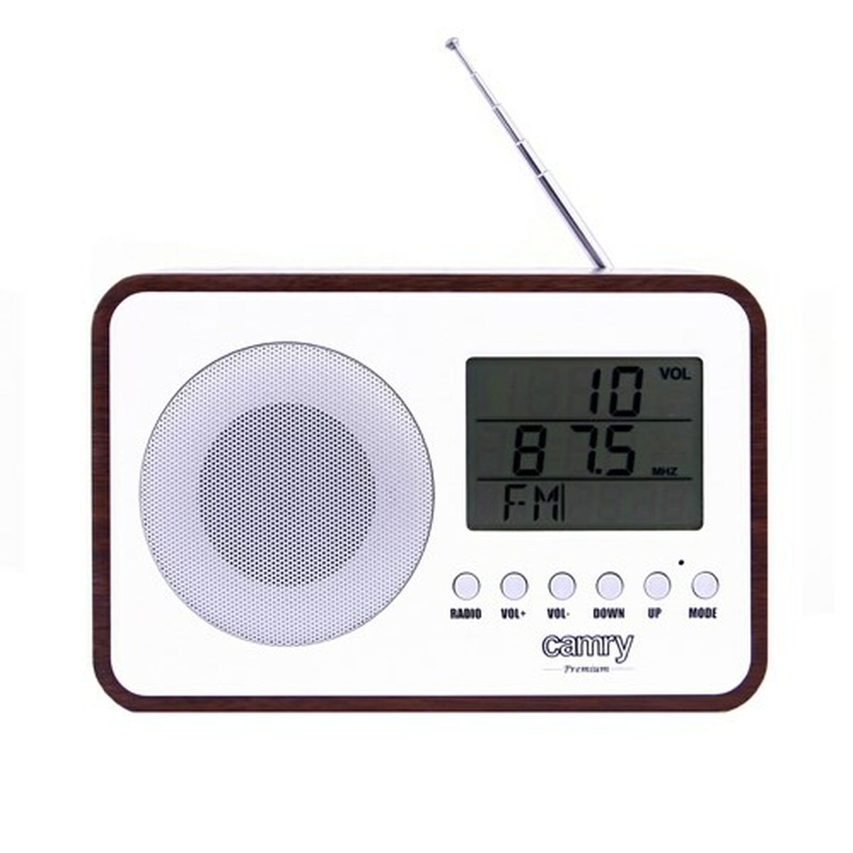 Radio Camry CR 1153 Vit Svart Multicolour - 6