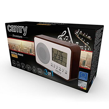 Radio Camry CR 1153 Vit Svart Multicolour