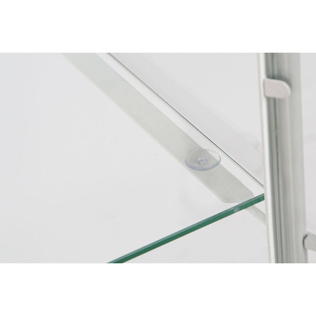 Visningsställ DKD Home Decor Metall Glas 75 x 48 x 132 cm - 9