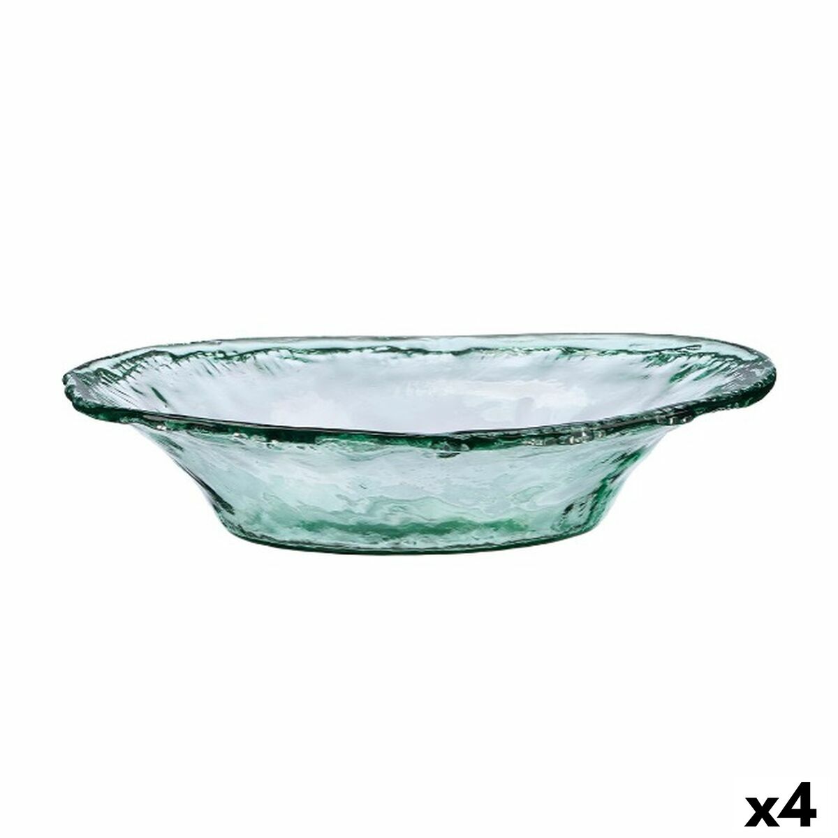 Bordsdekoration Gift Decor Transparent Glas 42 x 9 x 29,5 cm (4 antal)