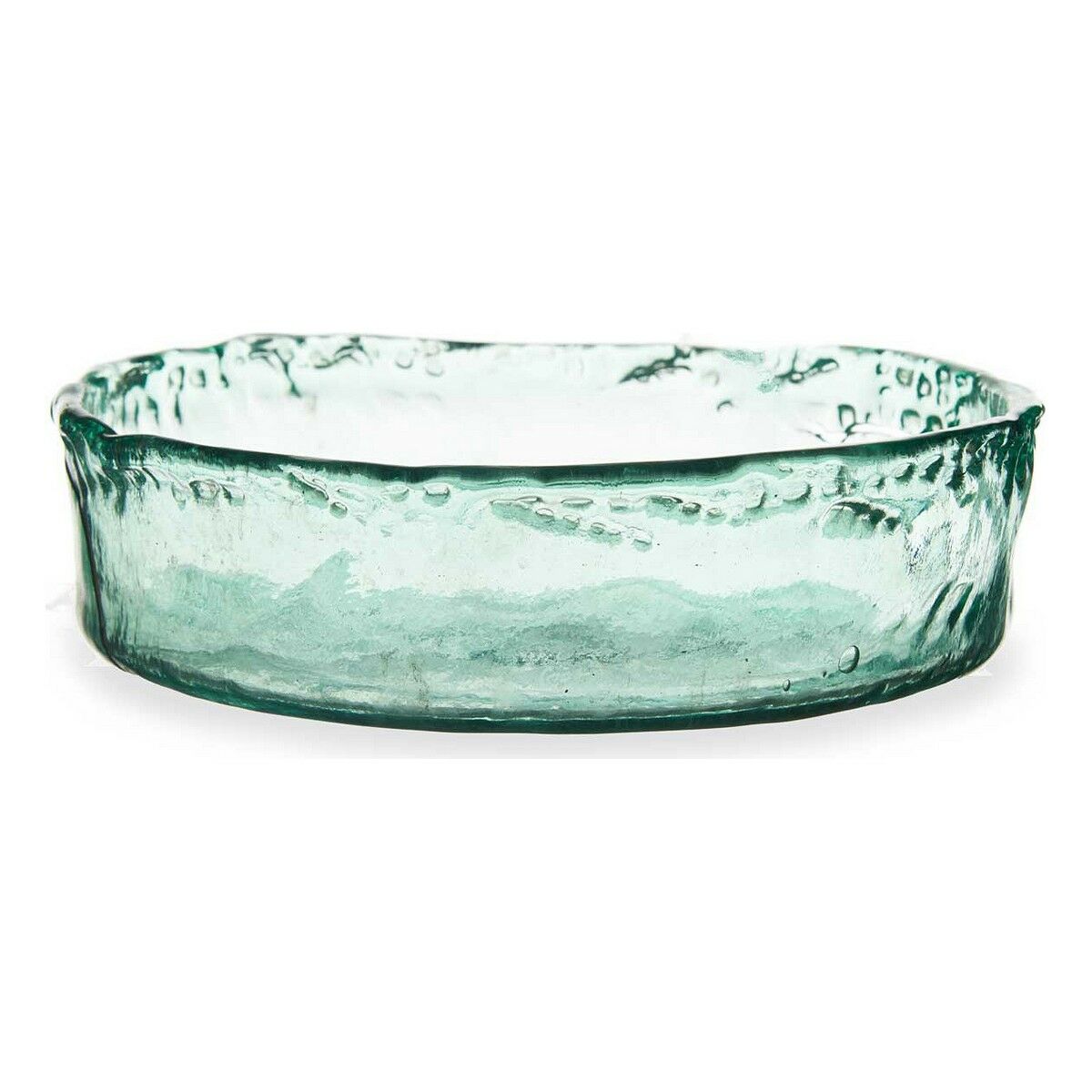 Bordsdekoration Gift Decor Transparent Glas Återvunnet glas 30 x 8 x 30 cm (2 antal) - 5
