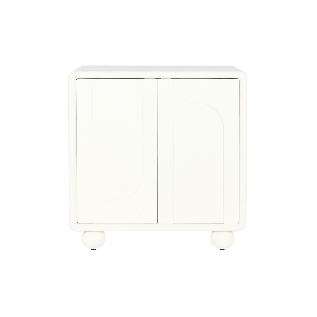 Byrå DKD Home Decor Vit Trä MDF Modern 80 x 37 x 85 cm 80 x 37 x 86 cm - 3