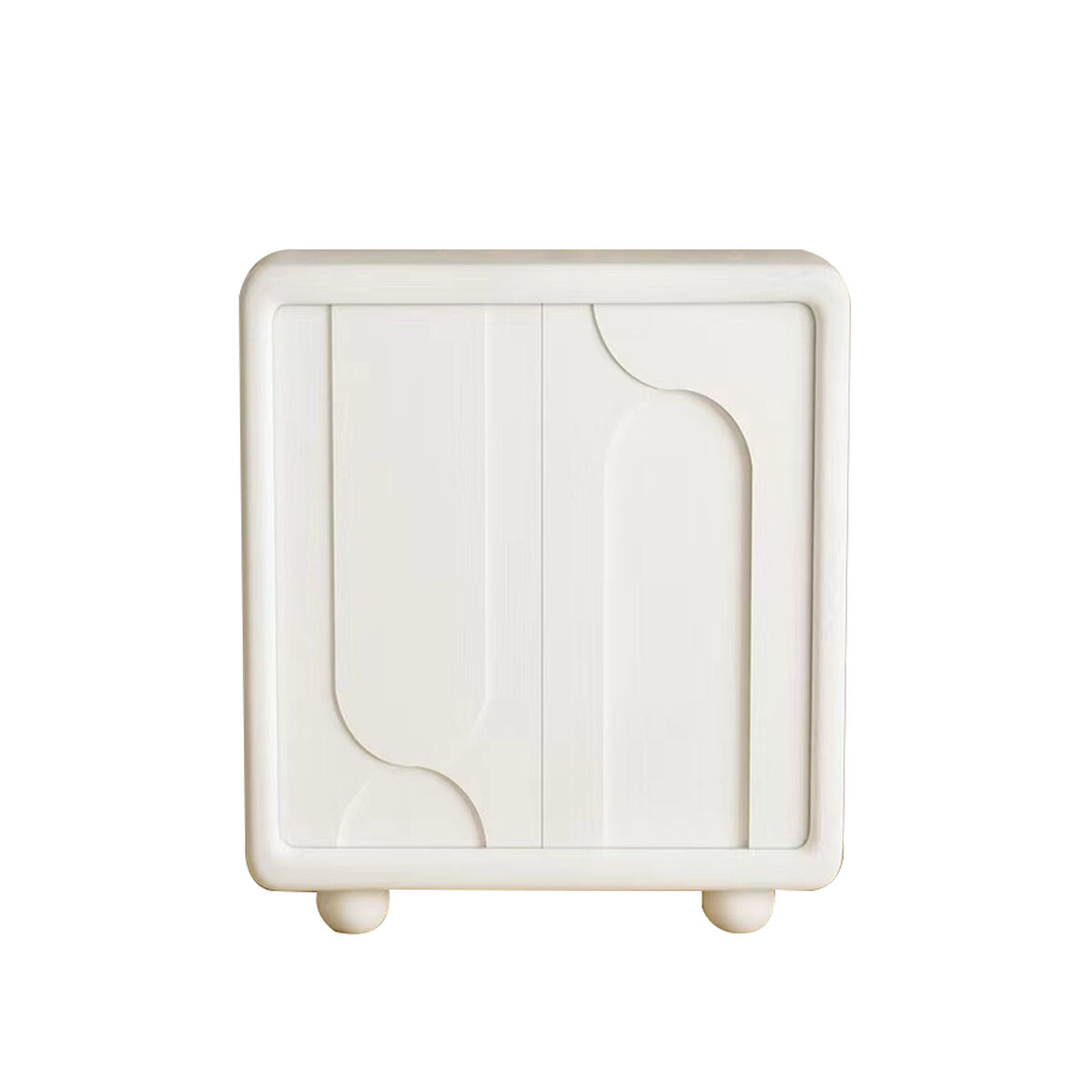 Byrå DKD Home Decor Vit Trä MDF Modern 80 x 37 x 85 cm 80 x 37 x 86 cm - 6