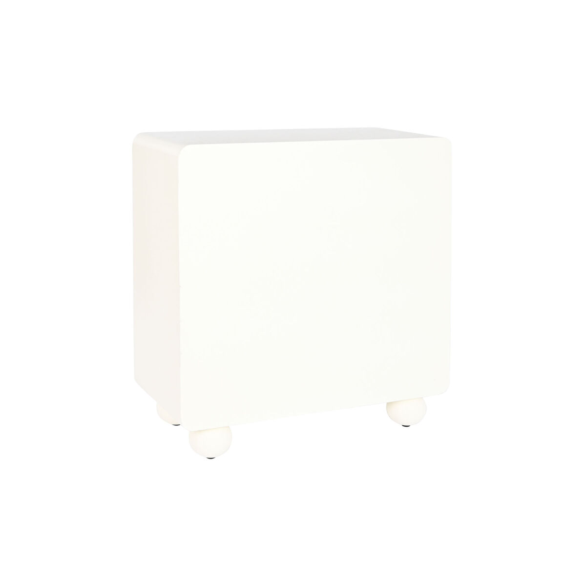Byrå DKD Home Decor Vit Trä MDF Modern 80 x 37 x 85 cm 80 x 37 x 86 cm - 2