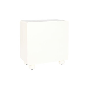 Byrå DKD Home Decor Vit Trä MDF Modern 80 x 37 x 85 cm 80 x 37 x 86 cm
