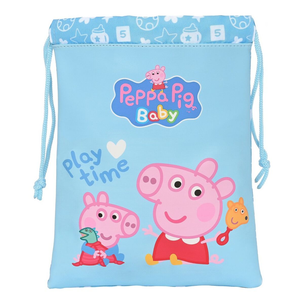Mellanmålsväska Peppa Pig Baby Blå - 4