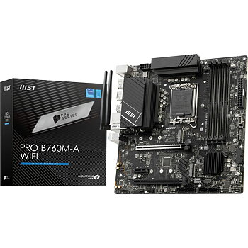 Moderkort MSI MB PRO B760M-A WIFI Intel LGA 1700
