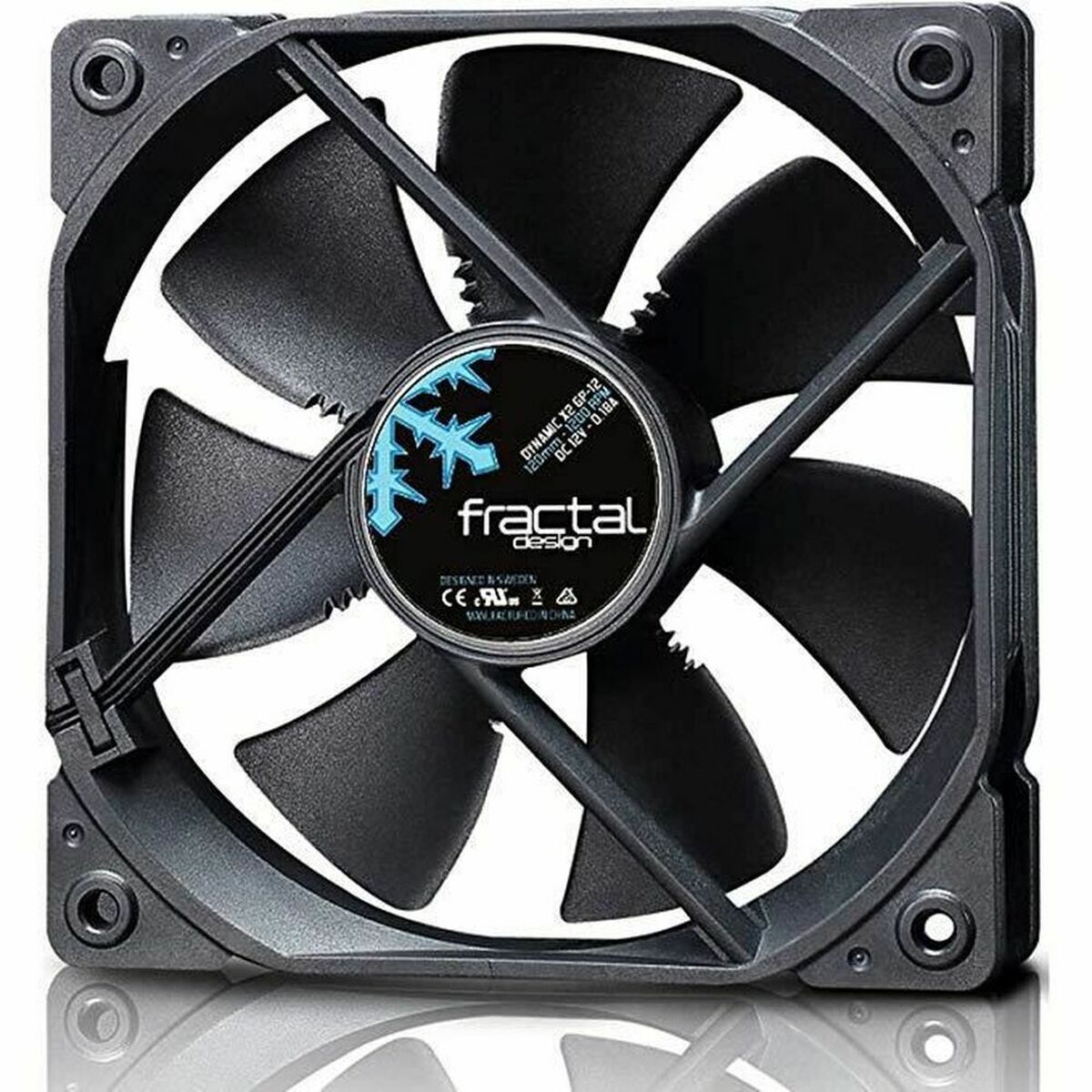 Lådfläkt Fractal Design Dynamic X2 GP-12 PWM Ø 12 cm