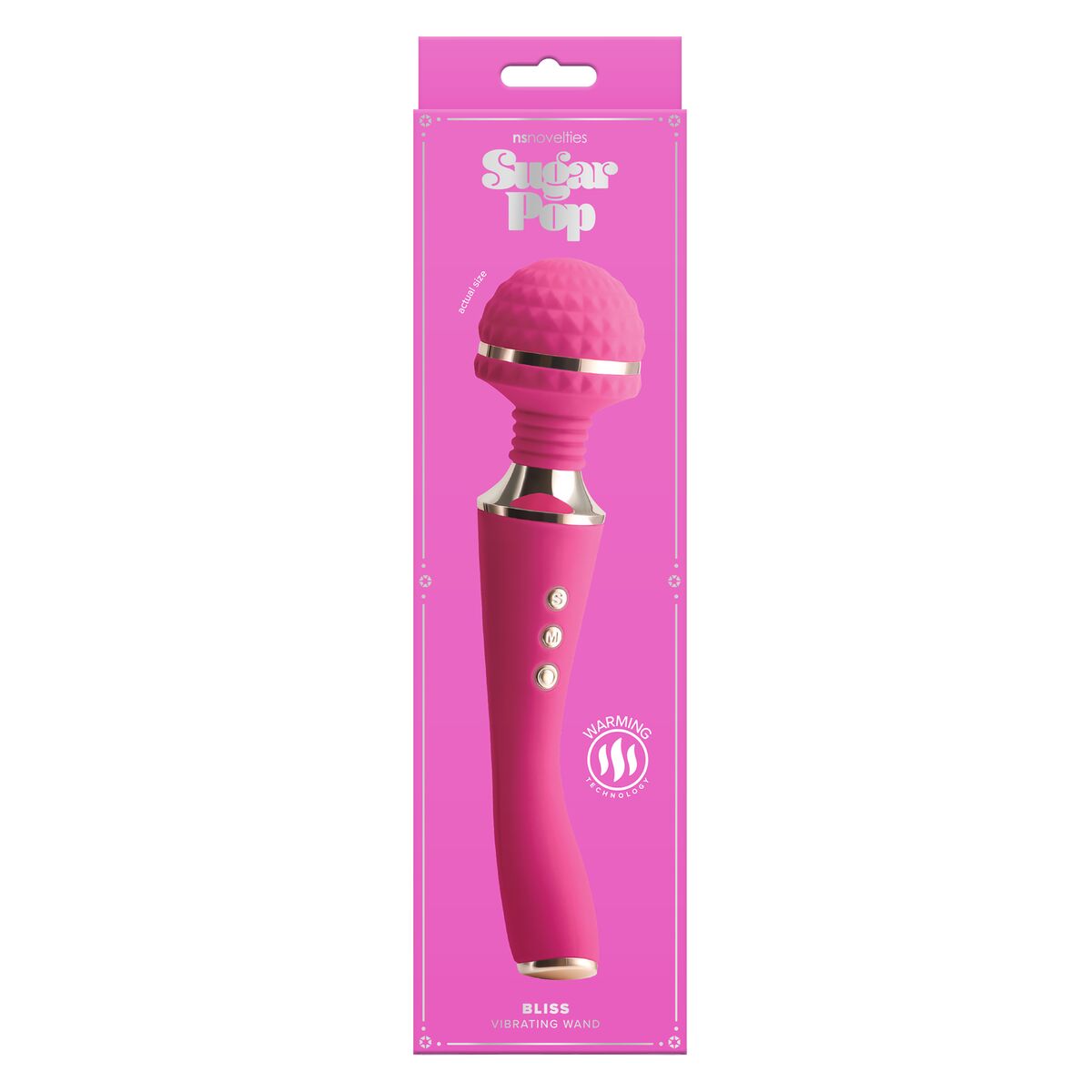 Massagemedel NS Novelties Sugar Pop Rosa - 8