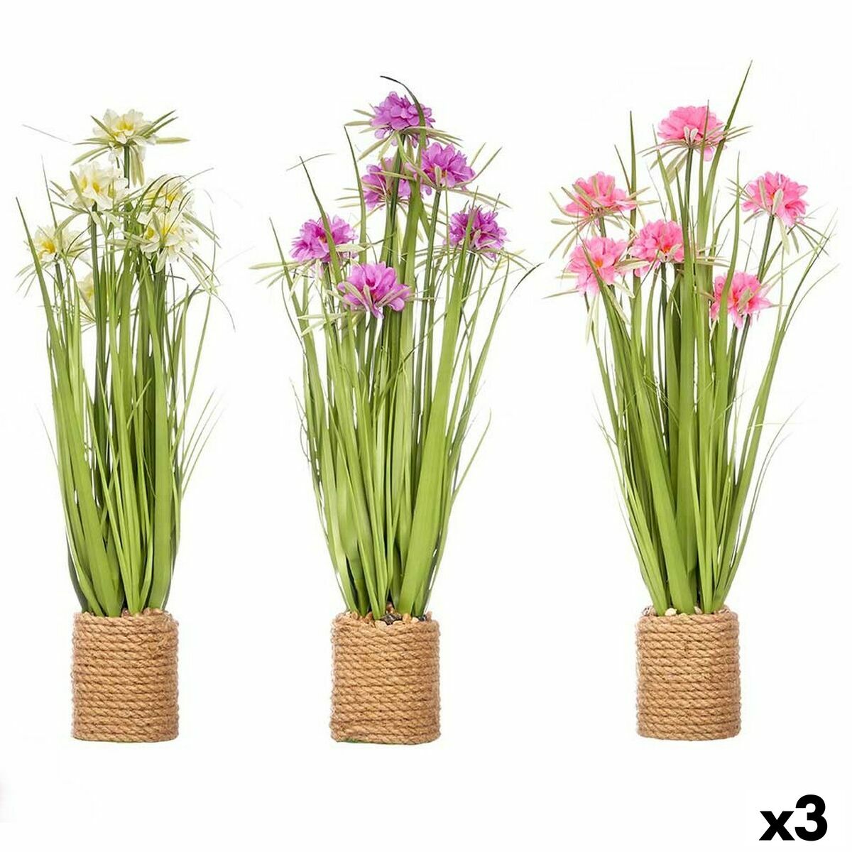Dekorativ växt Ibergarden Snöre Plast Sten 30 x 70 x 30 cm (3 antal)