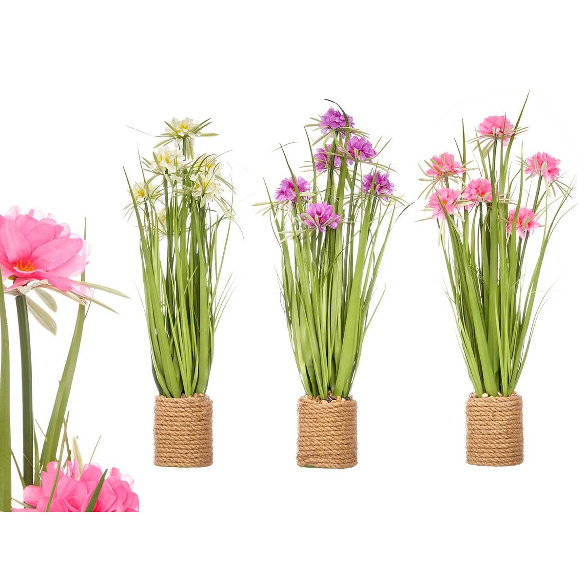 Dekorativ växt Ibergarden Snöre Plast Sten 30 x 70 x 30 cm (3 antal) - 2