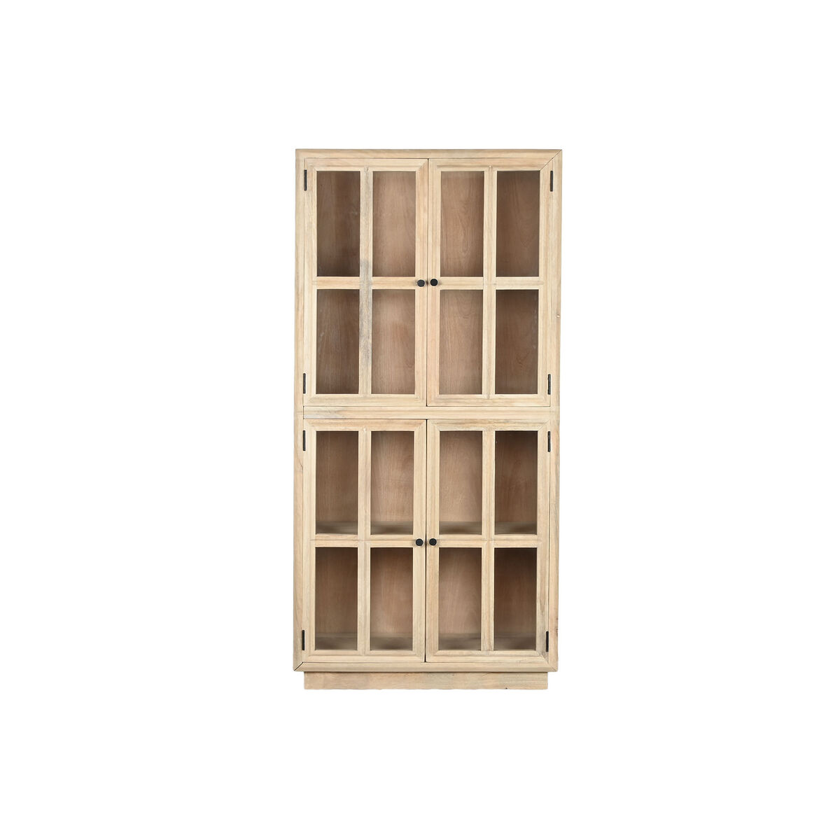 Visningsställ Home ESPRIT Glas Mangoträ 80 x 40 x 177 cm - 3