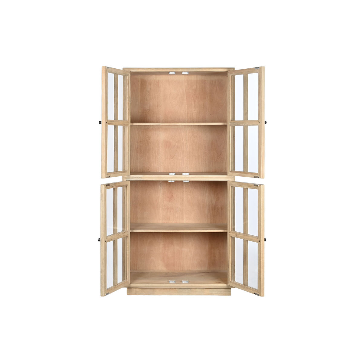 Visningsställ Home ESPRIT Glas Mangoträ 80 x 40 x 177 cm - 7