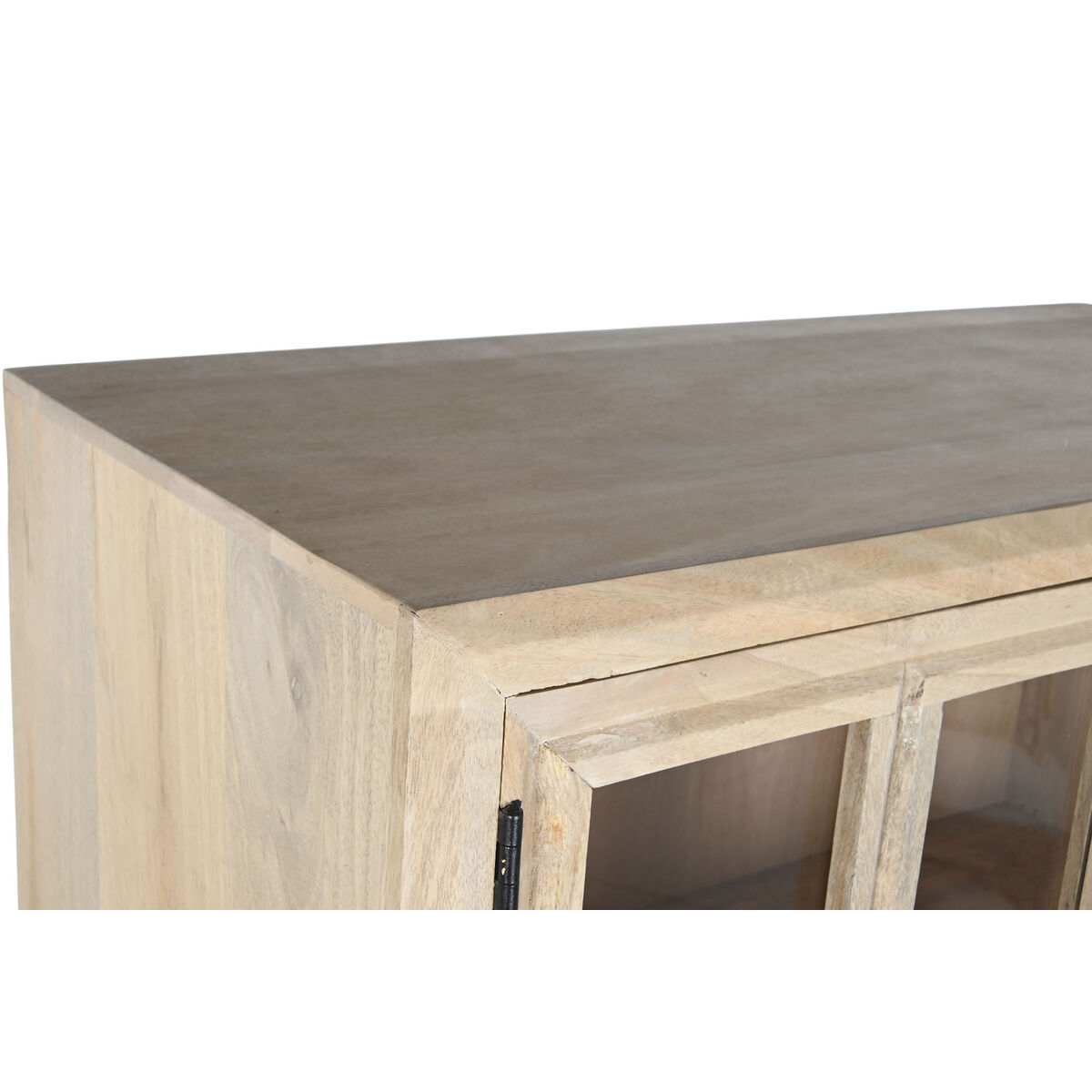 Visningsställ Home ESPRIT Glas Mangoträ 80 x 40 x 177 cm - 8