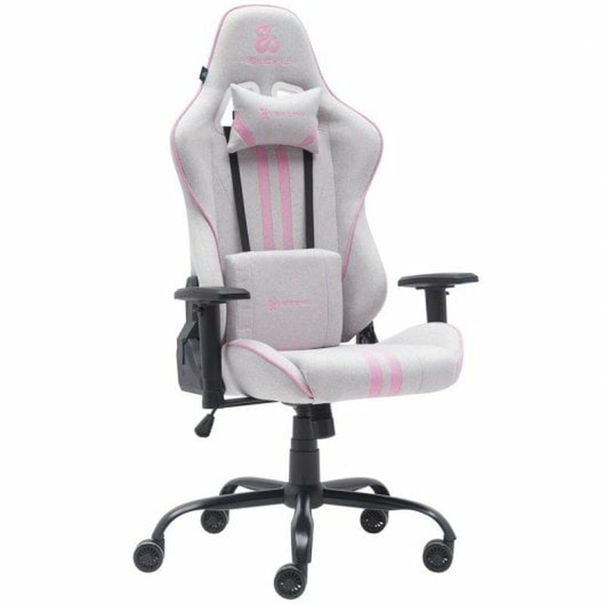 Spelstol Newskill Kitsune V2 Rosa - 2