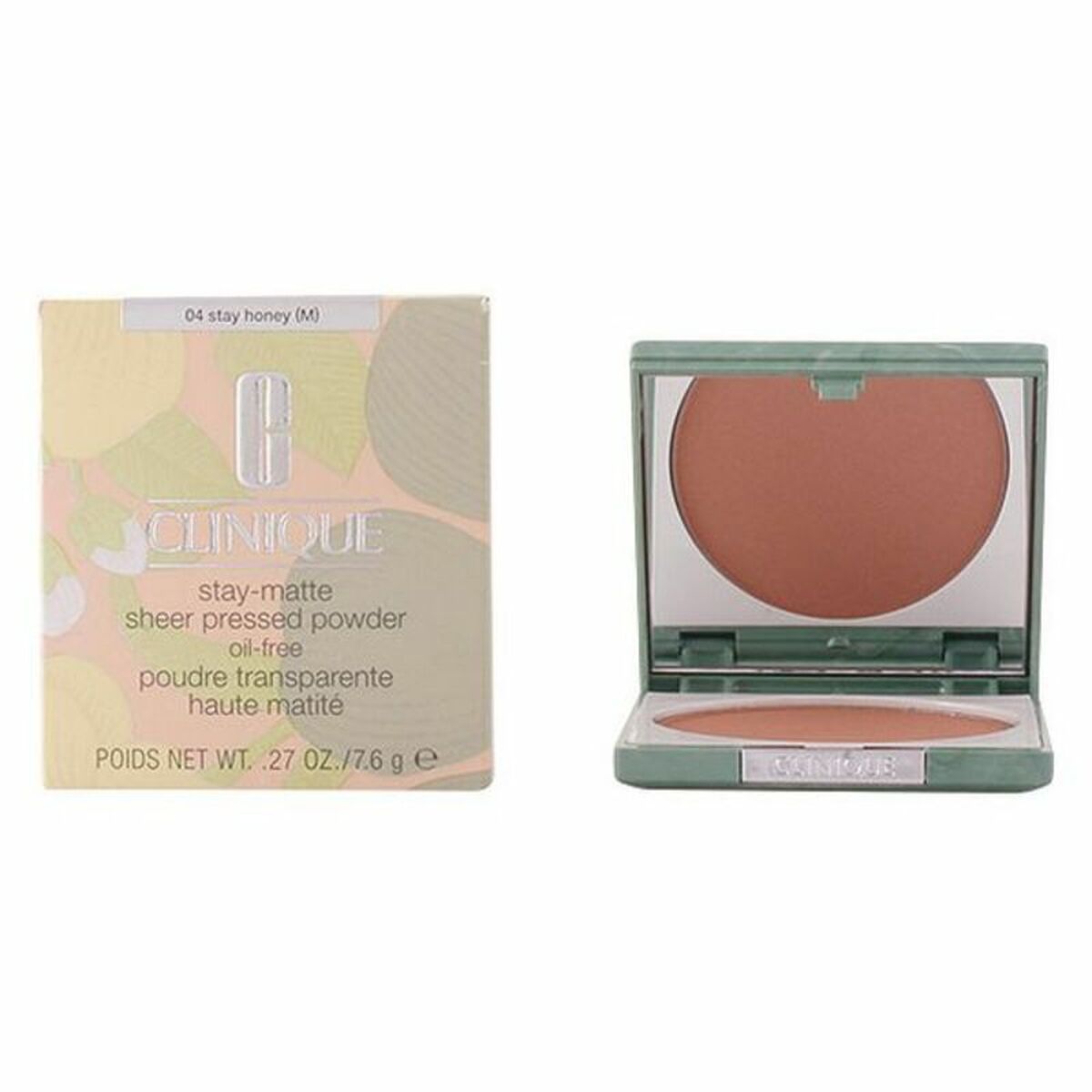 Kompaktpulver Stay Matte Oil-free Clinique 03-Stay Beige (7,6 g)