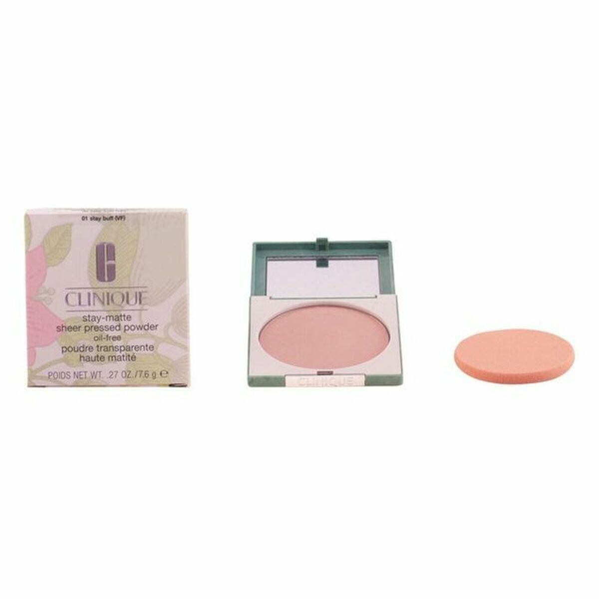 Kompaktpulver Stay Matte Oil-free Clinique 03-Stay Beige (7,6 g) - 2