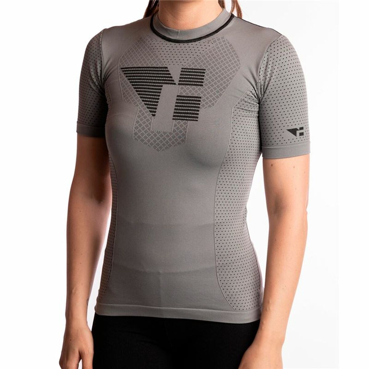 T-shirt med kortärm Herr Hanker Yod Grå - 3
