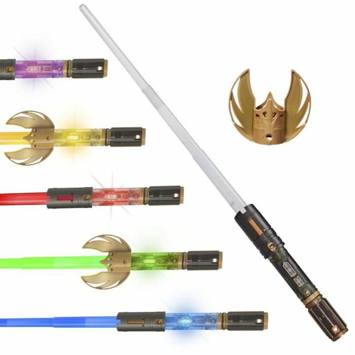 Playset Hasbro Master Force Colors Lightsaber - 5