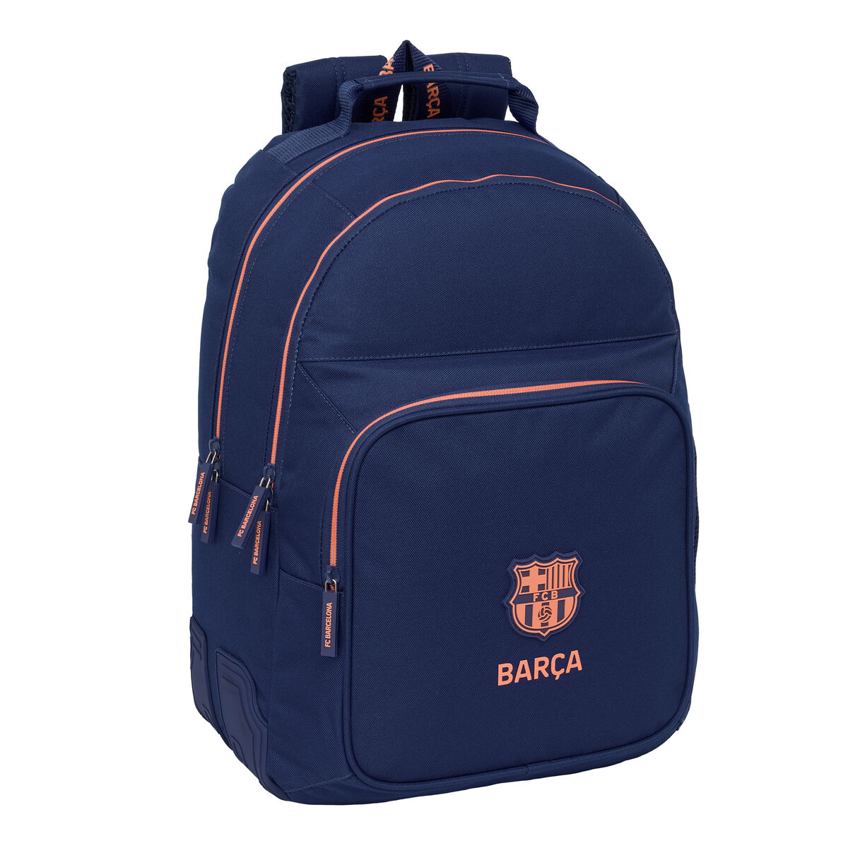 Skolryggsäck F.C. Barcelona Marinblå 32 x 42 x 15 cm