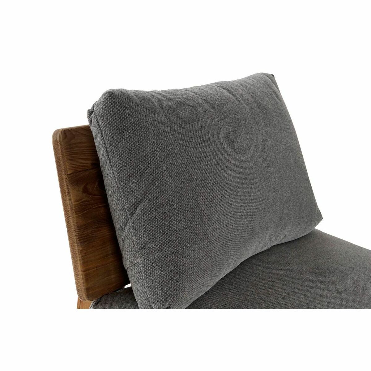 Soffa DKD Home Decor Brun Grå Polyester Bomull Trä Furu (95 x 88 x 75 cm) - 3
