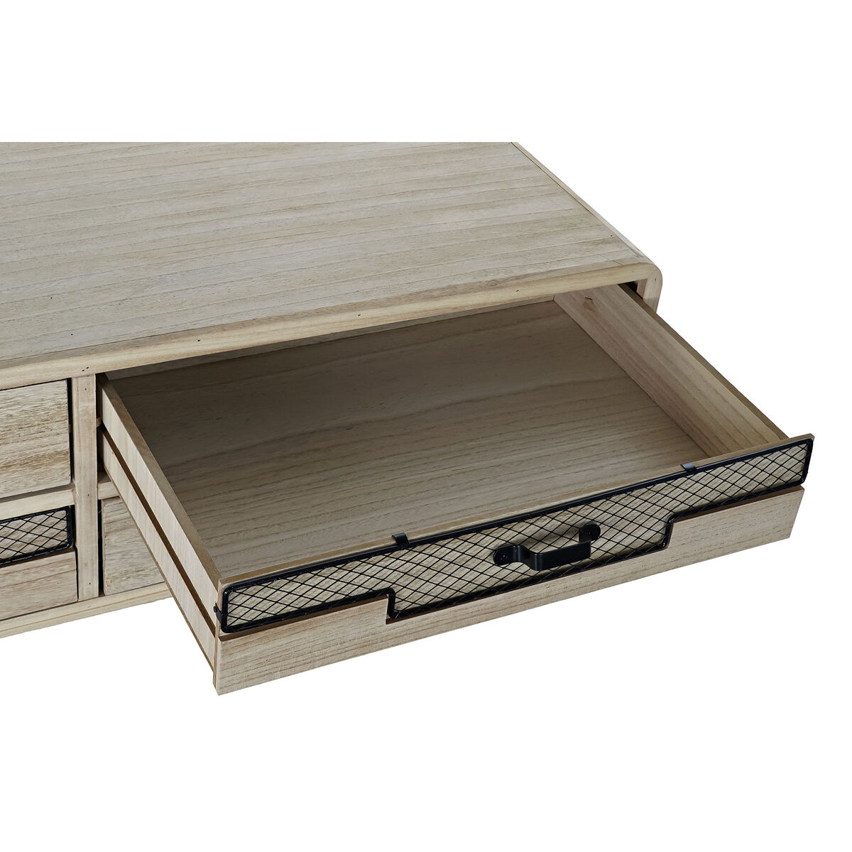 TV-möbler DKD Home Decor Metall Paulowniaträ (115 x 61 x 43 cm) - 7